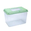Ferplast aquarium en plastique geo maxi bac 21 l conteneur pour petits animaux, aquarium, terrarium, insectes, bac à tortues,