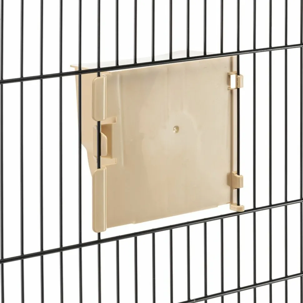 Ferplast cage à oiseaux gala grande cage pour oiseaux, perruches, perroquets, toui, calopsittes, en métal, accessoires inclus