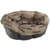 Ferplast coussin pour panier chien et chat sofa' 4, en coton, matelas coussin rembourré pour lit pour chien et chat d'intérieur,