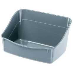 Ferplast litière pour lapins l305 toilette pour cages rongeurs, lapins, petits animaux, facile à nettoyage, hygiénique, 37 x 27 x