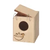 FERPLAST - Nid bois mini : 11,5x12,5x12cm