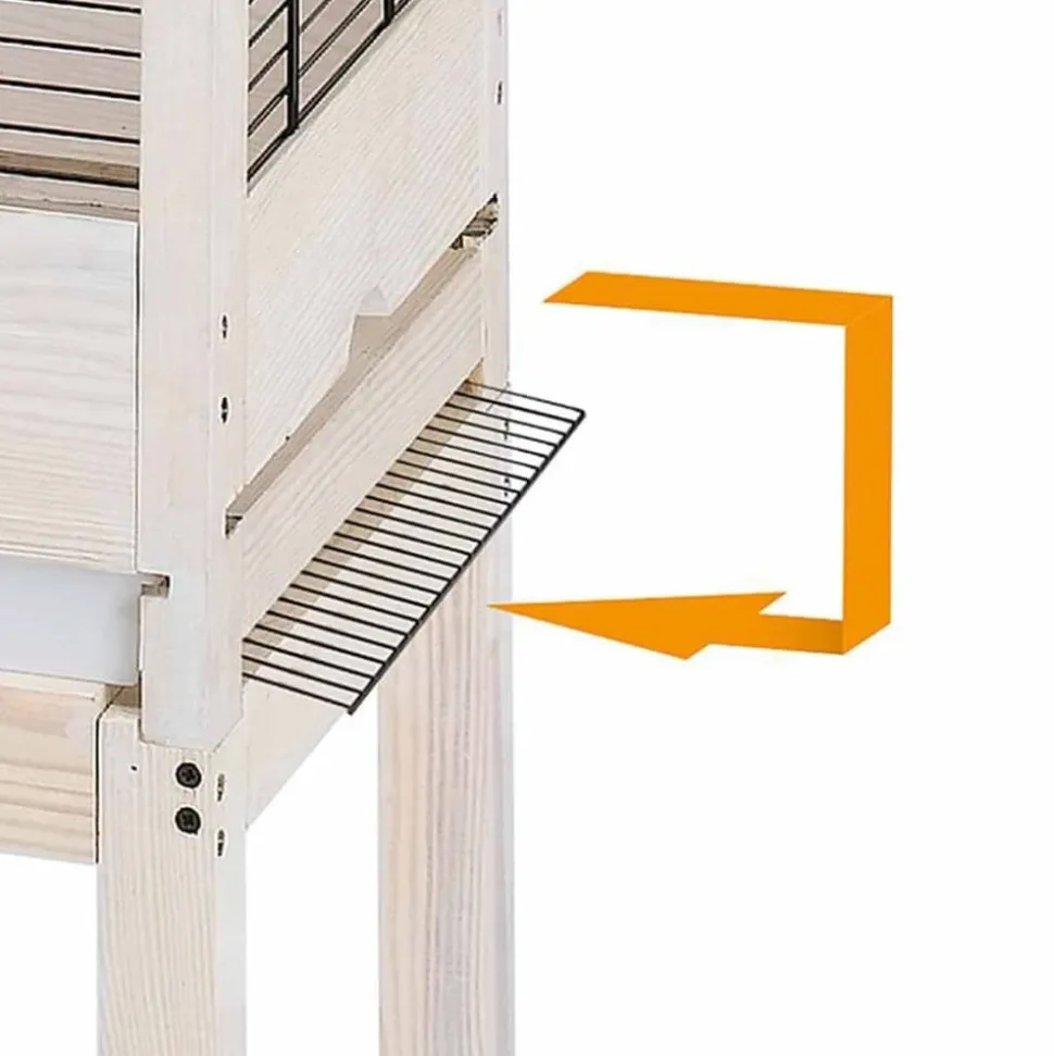 FERPLAST - Porte-cage à oiseaux pour giulietta 5 69x34,5x70 cm 90104000