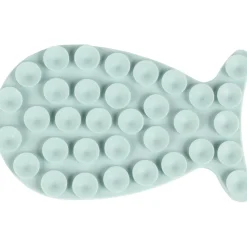 FLAMINGO - Tapis à lécher martha poisson vert en silicone pour chat