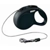 FLEXI - Laisse Flexi XS : Cordon longueur 3m Noir