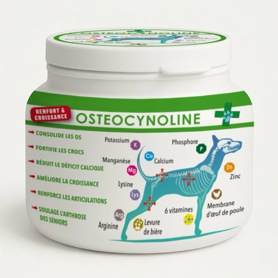 FRANCE CROQUETTES - France croquettes osteocynoline renfort&croissance 400g