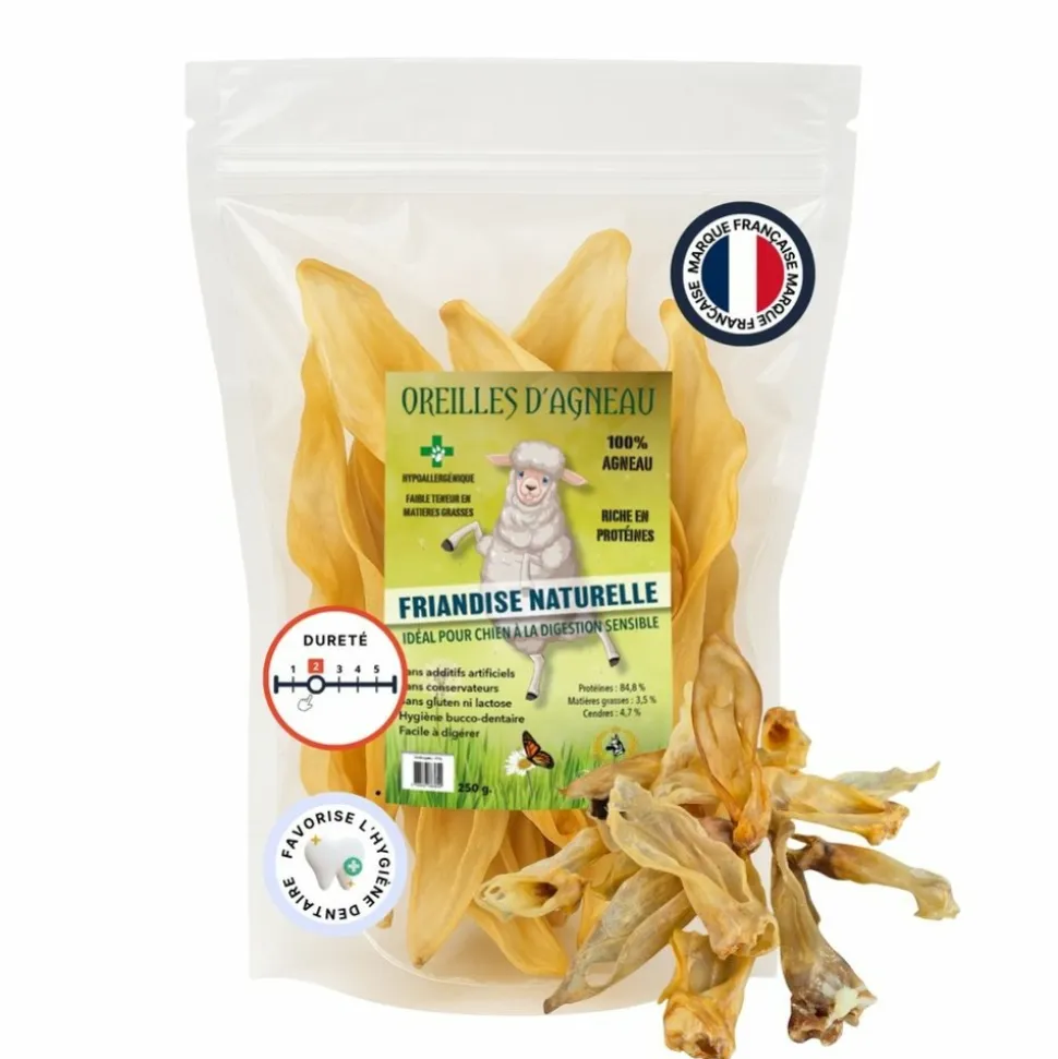 FRANCE CROQUETTES - Oreille d'agneau 250gr - france croquettes