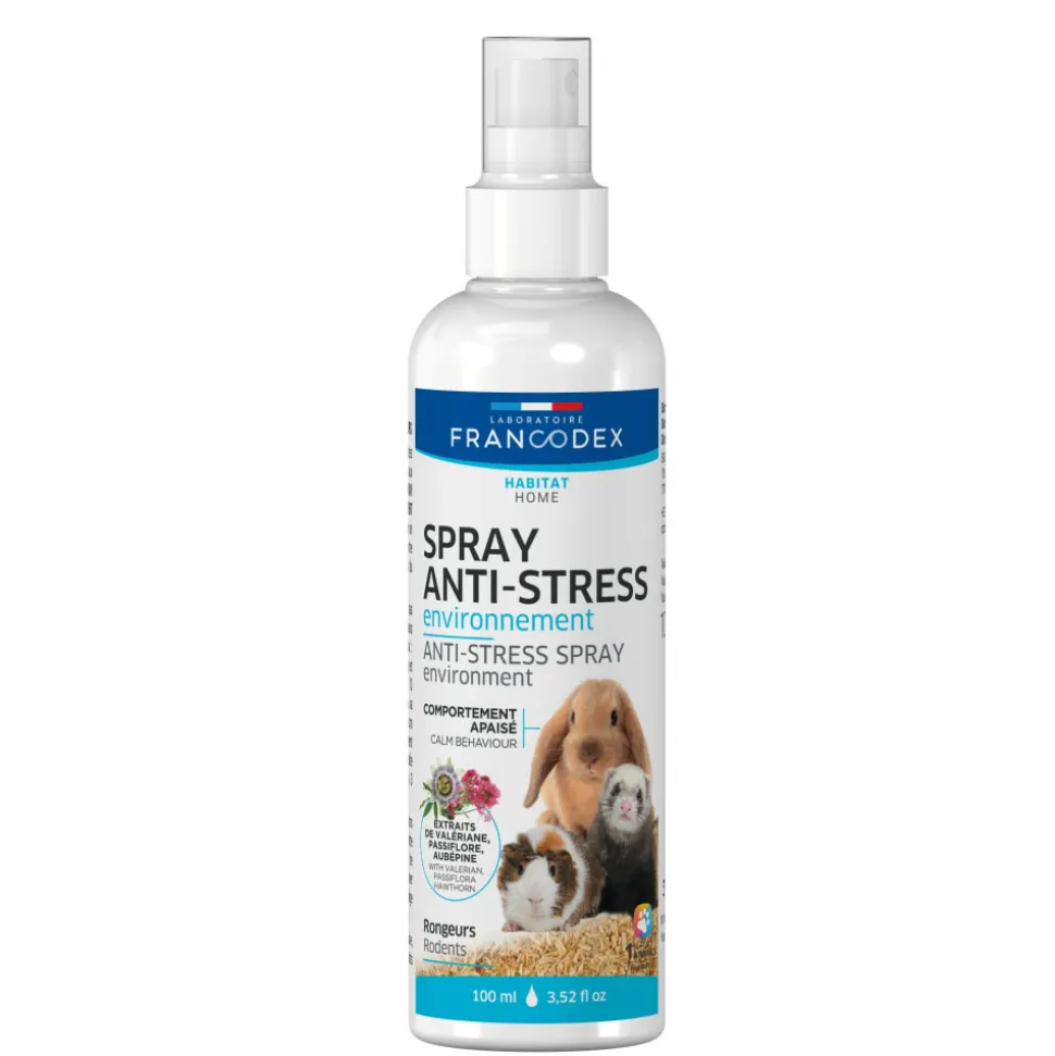 FRANCODEX - Spray anti-stress environnement 100 ml pour rongeur