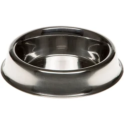 Gamelle en acier inoxydable relevé antidérapant chiens chats ferplast supernova