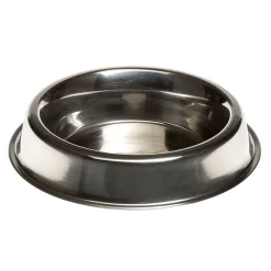 Gamelle en acier inoxydable relevé antidérapant chiens chats ferplast supernova