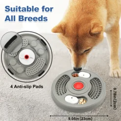 Gamelle slow food bleue pour chien - mcboson - gamelles compatibles avec les cages pour chiens