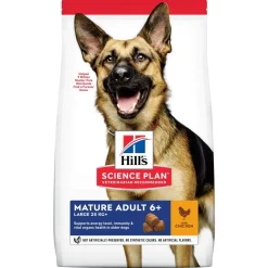 HILL'S - Croquettes chien sénior de grande taille au poulet - 18 kg