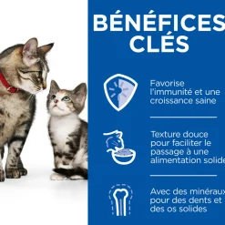 HILL'S - Mousse pour chaton et chatte gestante - poulet et dinde 85g