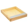 ICKO APICULTURE - Nourrisseur en pin maritime Dadant 10 cadres - H.7 cm