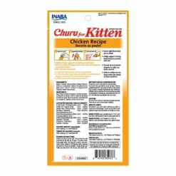 INABA FOODS - Inaba – churu kitten thon – sticks crémeux pour chatons