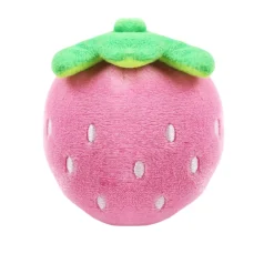 Jouet en peluche pour chien avec des motifs de fruits et d'animaux de dessin animé