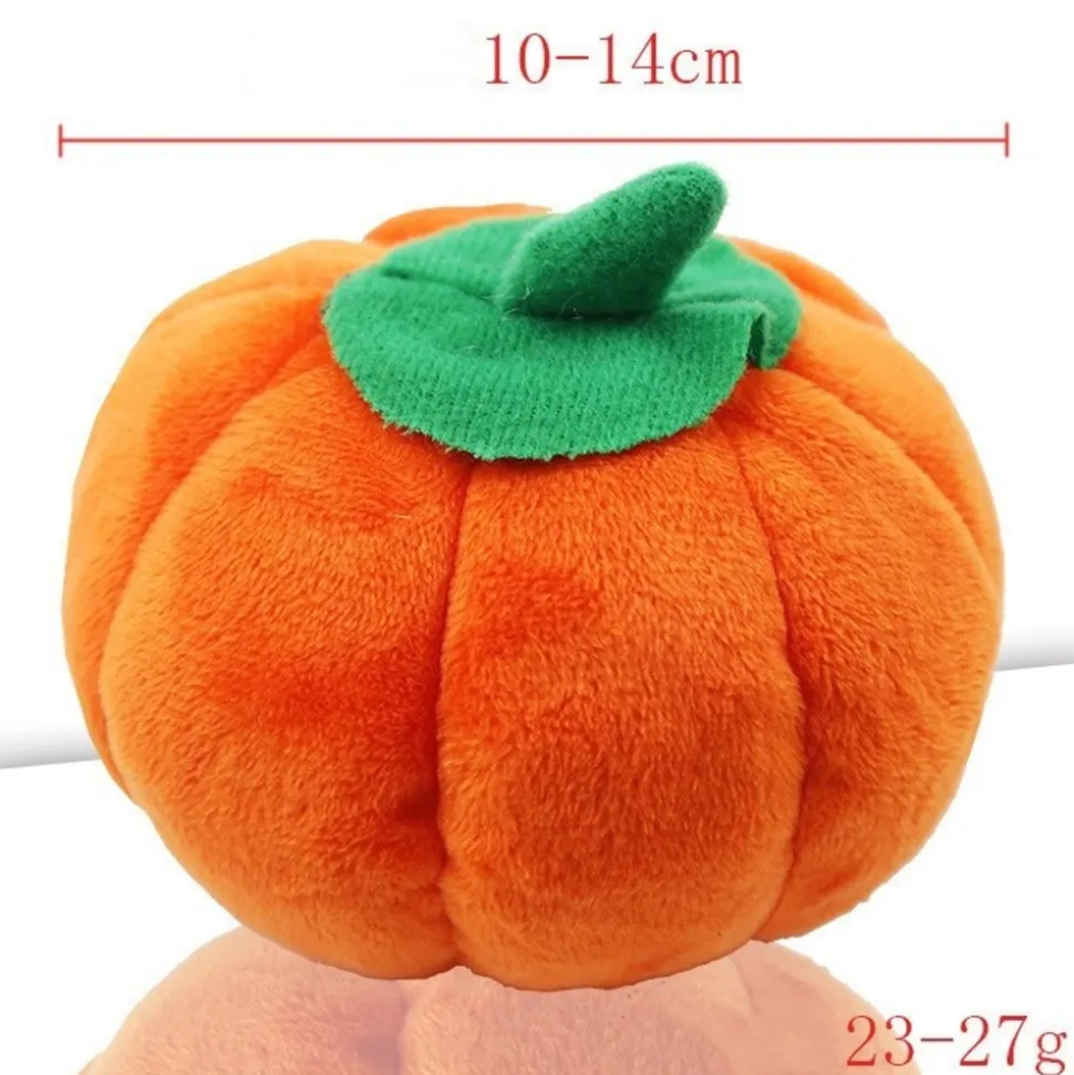 Jouet en peluche pour chien avec des motifs de fruits et d'animaux de dessin animé