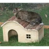 KERBL - Maison nature 30x20x19cm - pour rongeur- kerbl