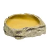 LA FERME TROPICALE - Abreuvoir en résine 20,5 cm - abreuvoir pour reptiles (lézards, serpents, tortues), amphibiens et invertébrés