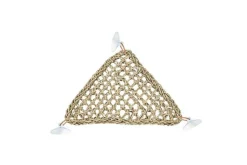 LA FERME TROPICALE - Hamac d'angle pour reptile en fibres naturelles - large - decoration pour lézards type pogona, gecko, iguane