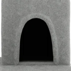 MAISON EXCLUSIVE - Arbre à chat avec griffoirs en sisal gris clair 154 cm
