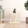 MAISON EXCLUSIVE - Arbres à chat avec plates-formes crème 62,5 cm