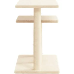 MAISON EXCLUSIVE - Arbres à chat avec plates-formes crème 62,5 cm