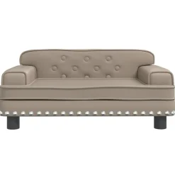 MAISON EXCLUSIVE - Lit pour chien cappuccino 70x45x30 cm similicuir