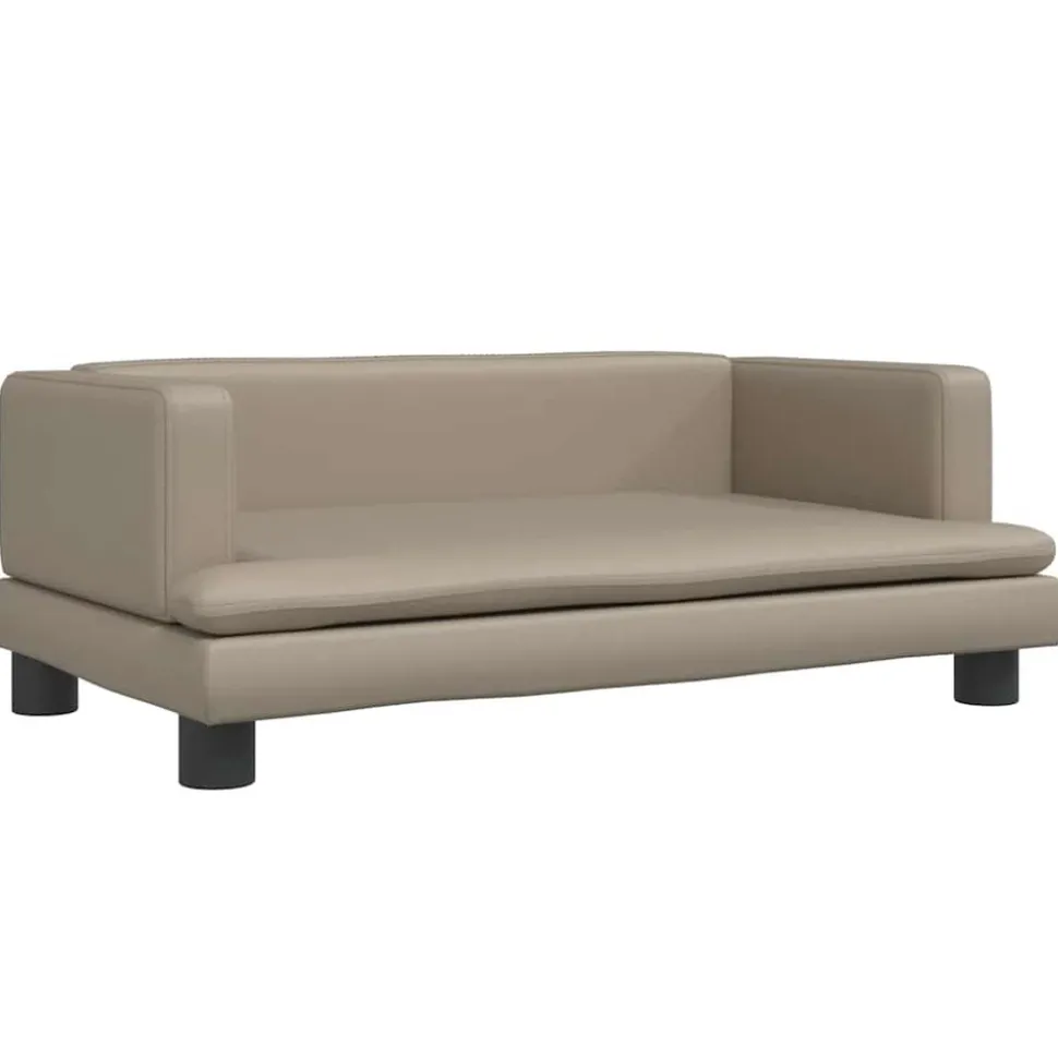 MAISON EXCLUSIVE - Lit pour chien cappuccino 80x45x30 cm similicuir