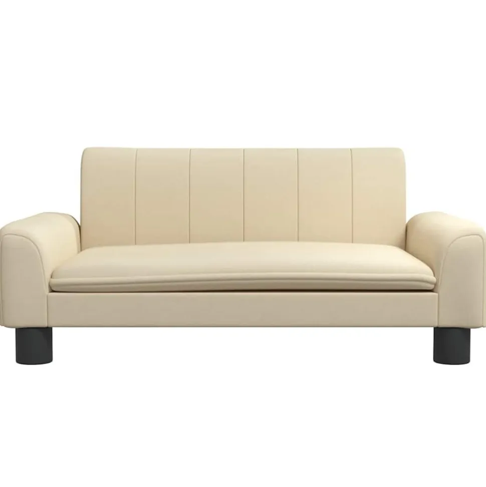 MAISON EXCLUSIVE - Lit pour chien crème 70x45x30 cm tissu
