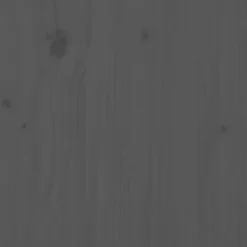 MAISON EXCLUSIVE - Lit pour chien gris 71x55x70 cm bois de pin solide