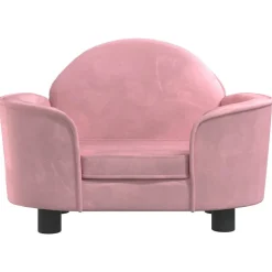 MAISON EXCLUSIVE - Lit pour chien rose 66x40x45 cm velours