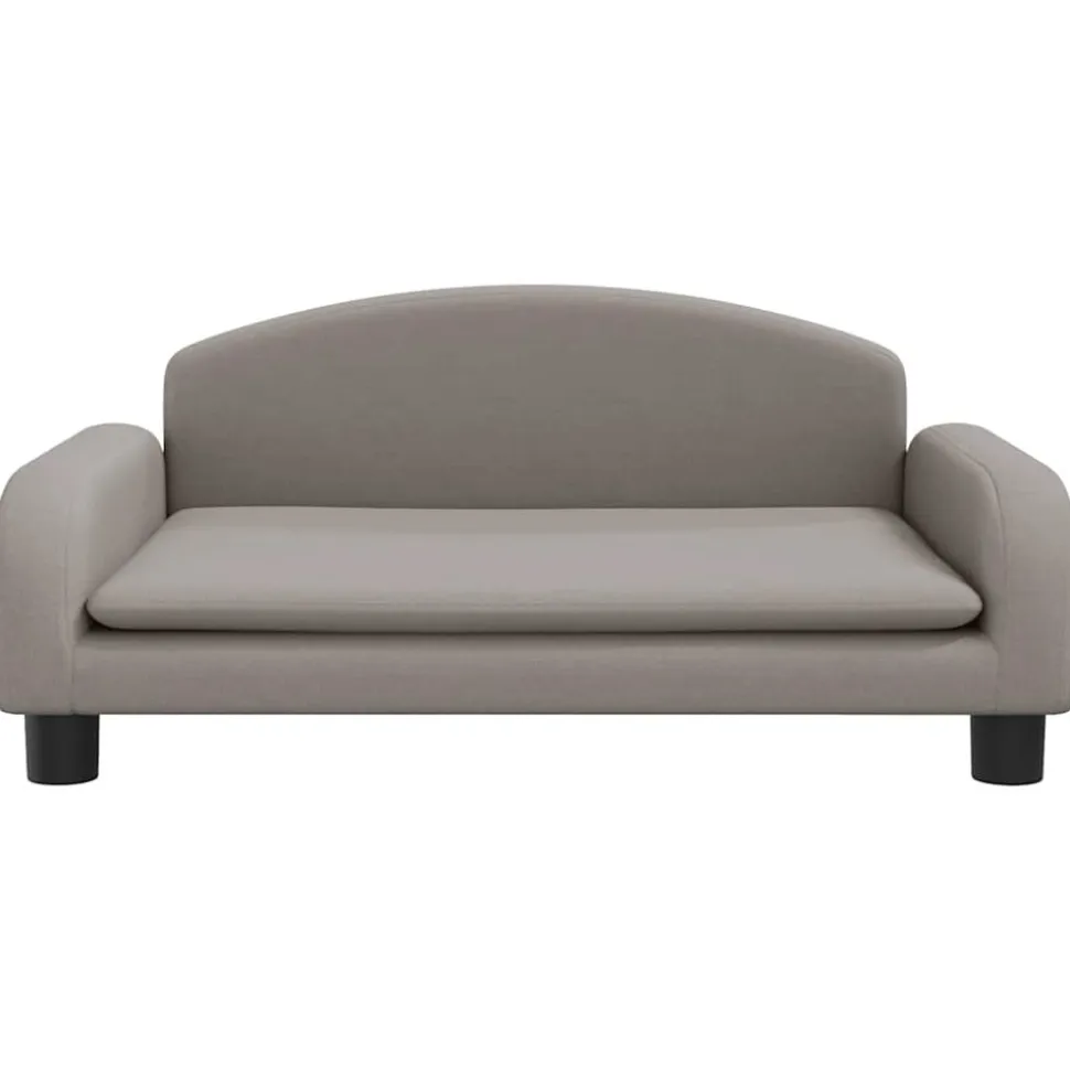 MAISON EXCLUSIVE - Lit pour chien taupe 70x45x30 cm tissu