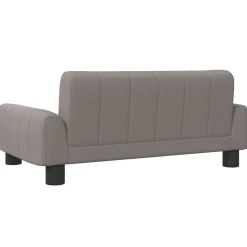 MAISON EXCLUSIVE - Lit pour chien taupe 70x45x30 cm tissu
