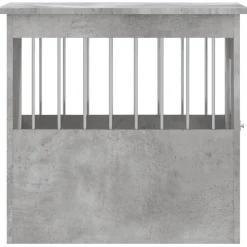 MAISON EXCLUSIVE - Meuble de cage pour chiens gris béton 45x62x59 cm