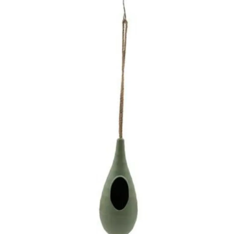 Mangeoire oiseaux goutte en bambou
