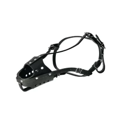 MARTIN SELLIER - Muselière cuir taille 5 noir