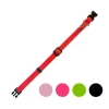 NAYECO - Collier chat cuir mac cuir verni couleurs assorties nayeco