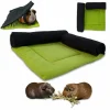 NEO SOLVO - Coussin polaire avec 2 boudins tunnels pour cochon d'inde
