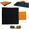 NEO SOLVO - Coussin polaire pour cochon d'inde et lapin avec cachette et couverture intégrée