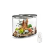 Oase aquarium long 15l contours noir - loop 15 mcr black