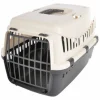 PARIS PRIX - Caisse de transport "chien & chat" 46cm ivoire