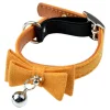 PARIS PRIX - Collier pour chat "anti etranglement" 27cm moutarde