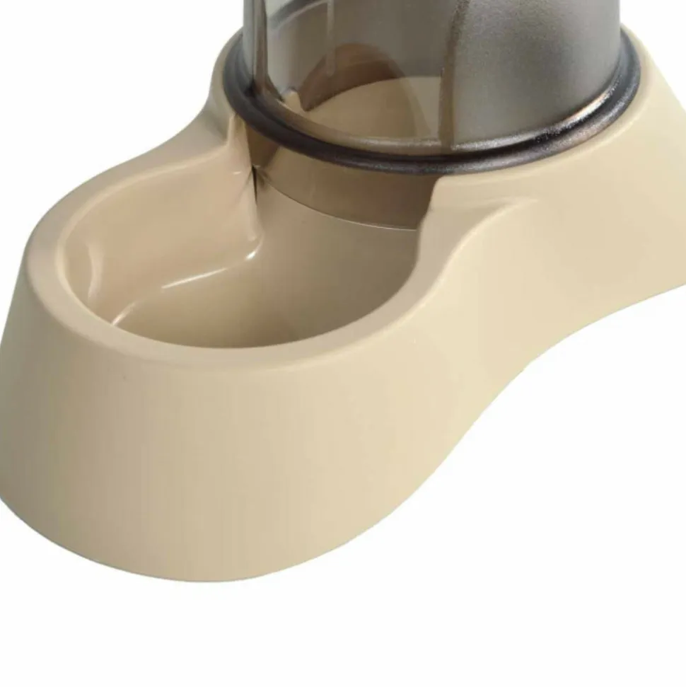 PARIS PRIX - Distributeur pour chien & chat "mocaccino" 3,5l taupe