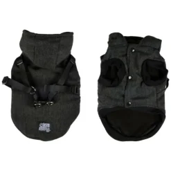PARIS PRIX - Manteau pour chien "tweed" 30cm anthracite