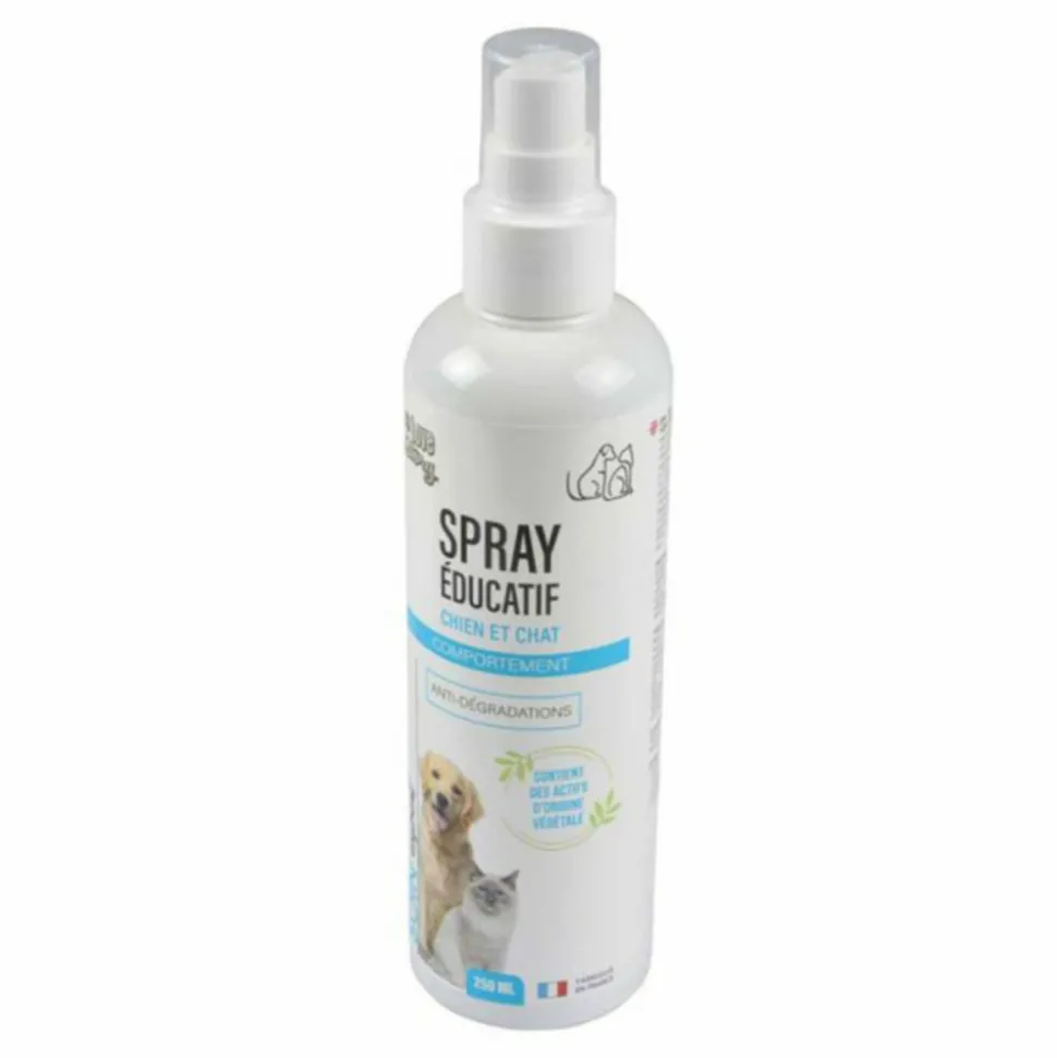 PARIS PRIX - Spray éducatif pour chien & chat "soin expert" 250ml blanc