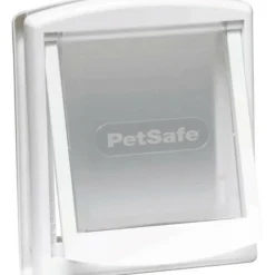 PETSAFE - Porte a 2 voies pour chiens 715 petit blanc chatiere pour chiens 411395
