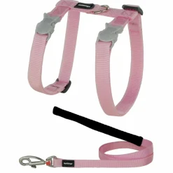 RED DINGO - Ensemble harnais et laisse red dingo chats basic rose