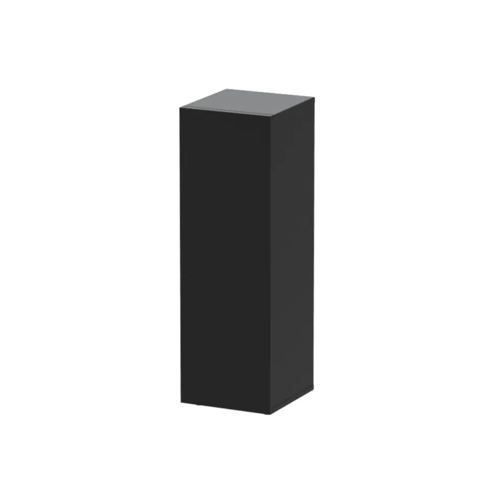 TECATLANTIS - Meuble aquarium Kubus 22L Noir 29.2x30x90cm