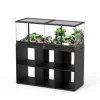 TERRATLANTIS - Terrarium et Meuble Standard Noir L.118xP.45xH.45cm