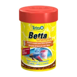 TETRA - Aliments complets en granulés pour combattants Tetra Betta : 85 ML